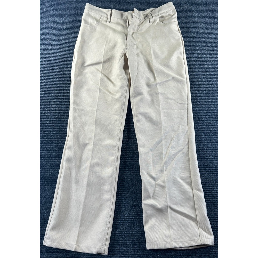 Vintage Scorpio Chino Pants Mens 34x30 White Horse Embroidered Straight Leg